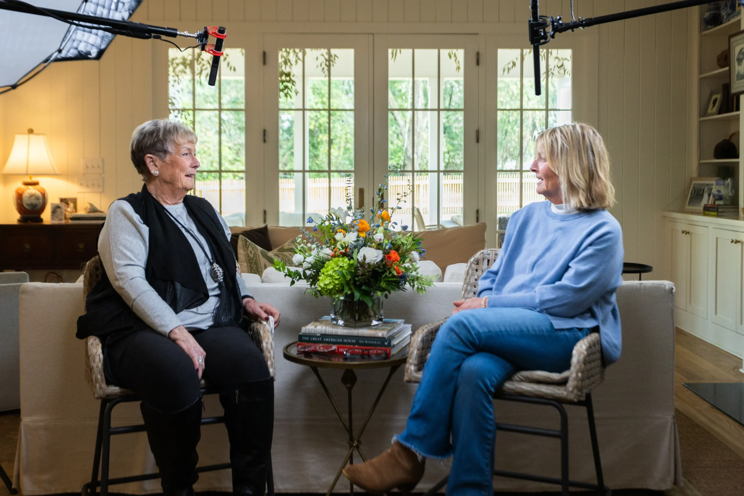 Sandra Black in conversation, sharing her founding story